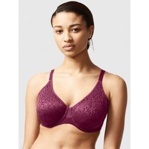 NWT Chantelle NORAH 32DDDD SEAMLESS COMFORT BRA Wine 13F1 117935